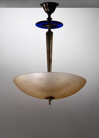  Orrefors Edward Hald pendant lamp for Orrefors