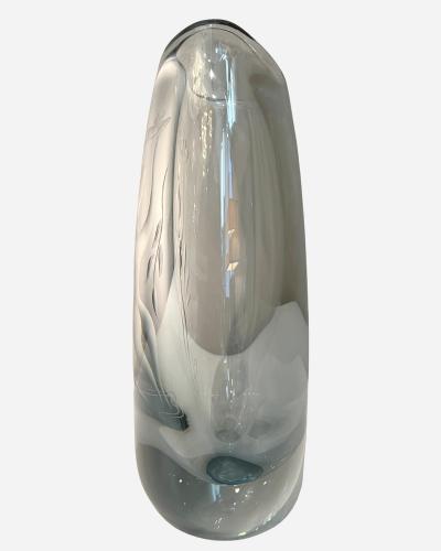  Orrefors Engraved glass vase Edition Orrefors Sweden circa 1950