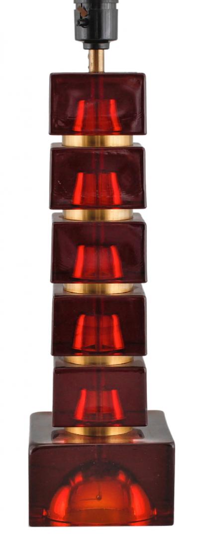  Orrefors Glass Table lamp Orrefors attributed