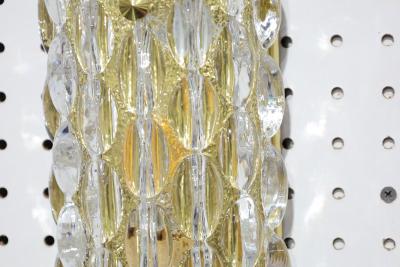  Orrefors Karl Fagerland for Orrefors Bubble Crystal Wall Sconces