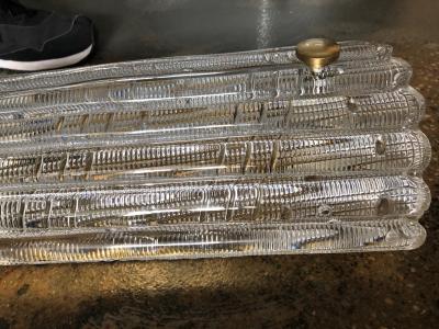  Orrefors Large wall light by Orrefors