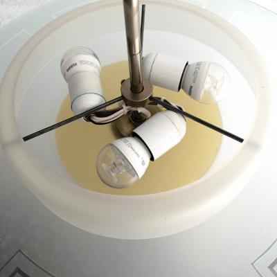  Orrefors One of Two Orrefors Swedish Grace Art Deco Meander etched pendants B 