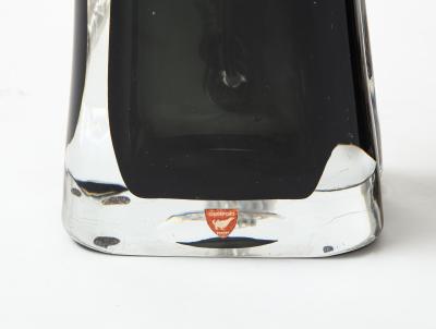  Orrefors Orrefors Black Crystal Encased Lamps