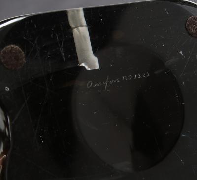  Orrefors Orrefors Black Crystal Encased Lamps