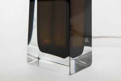  Orrefors Orrefors Dark Olive Crystal Lamps