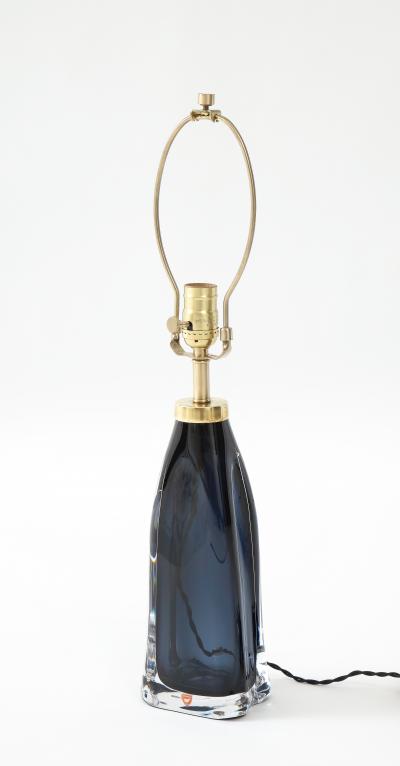  Orrefors Orrefors Midnight Blue Crystal Lamp