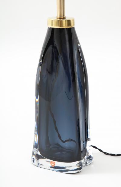  Orrefors Orrefors Midnight Blue Crystal Lamp