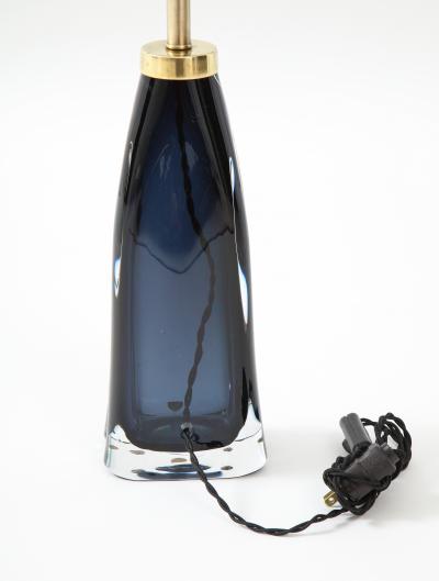  Orrefors Orrefors Midnight Blue Crystal Lamp