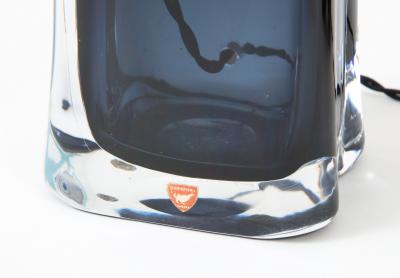  Orrefors Orrefors Midnight Blue Crystal Lamp