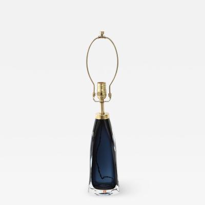  Orrefors Orrefors Midnight Blue Crystal Lamp