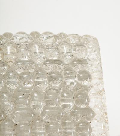  Orrefors Orrefors Raised Bubble Crystal Sconce