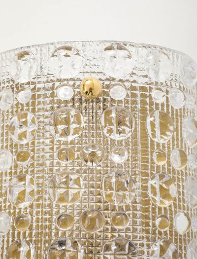  Orrefors Orrefors Scandinavian Modern Crystal Sconces