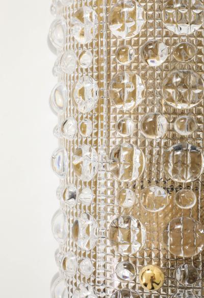  Orrefors Orrefors Scandinavian Modern Crystal Sconces
