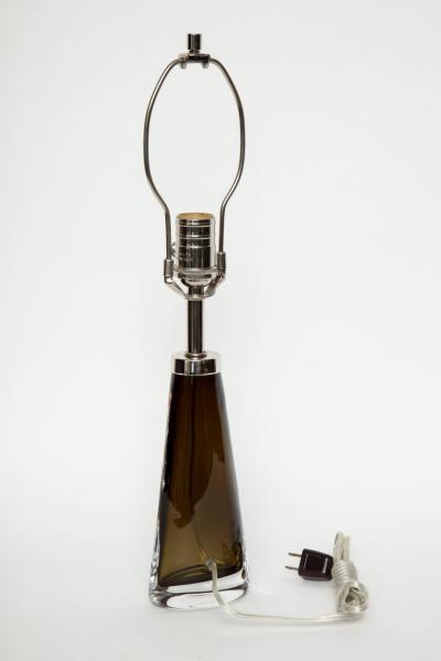  Orrefors Orrefors Topaz Crystal Lamp