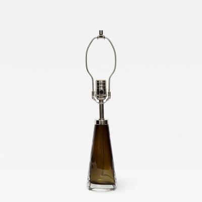  Orrefors Orrefors Topaz Crystal Lamp