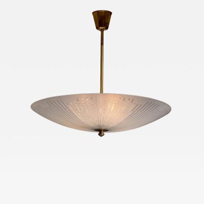 Orrefors Orrefors striped glass pendant