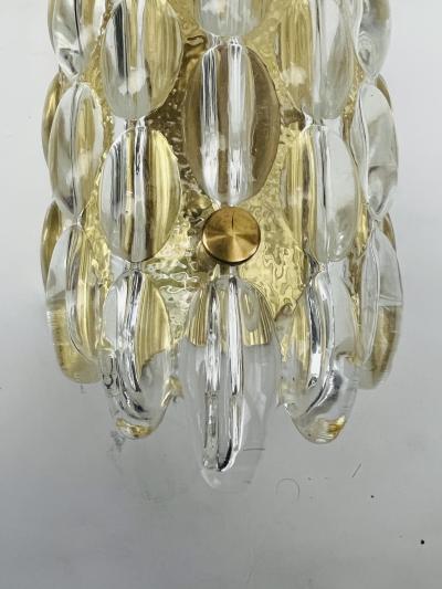  Orrefors Pair of Carl Fagerland Orrefors Swedish Mid Century Crystal Wall Lights