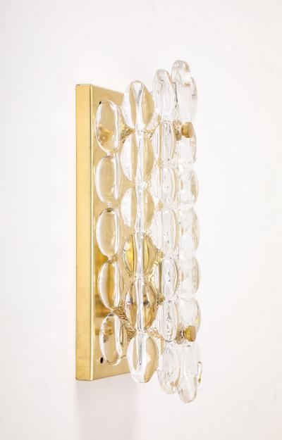  Orrefors Pair of Crystal Sconces by Carl Fagerliund for Orrefors 2 Pairs available 