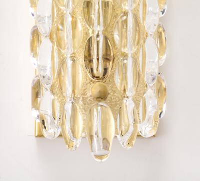  Orrefors Pair of Crystal Sconces by Carl Fagerliund for Orrefors 2 Pairs available 