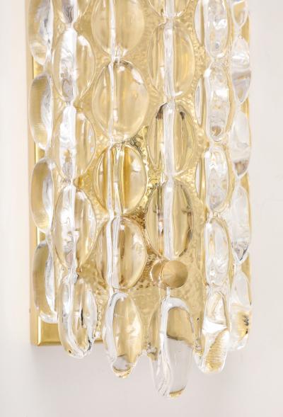  Orrefors Pair of Crystal Sconces by Carl Fagerliund for Orrefors 2 Pairs available 