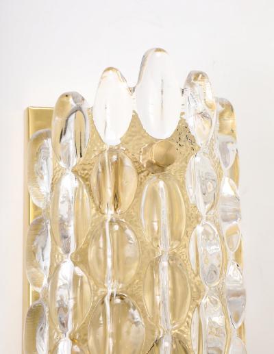  Orrefors Pair of Crystal Sconces by Carl Fagerliund for Orrefors 2 Pairs available 