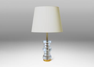  Orrefors Pair of Table Lamps by Carl Fagerlund for Orrefors