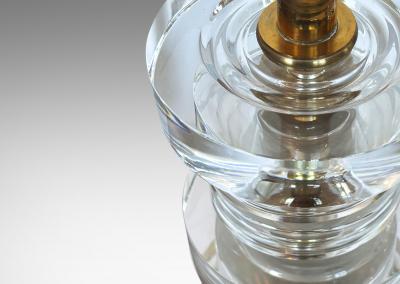  Orrefors Pair of Table Lamps by Carl Fagerlund for Orrefors