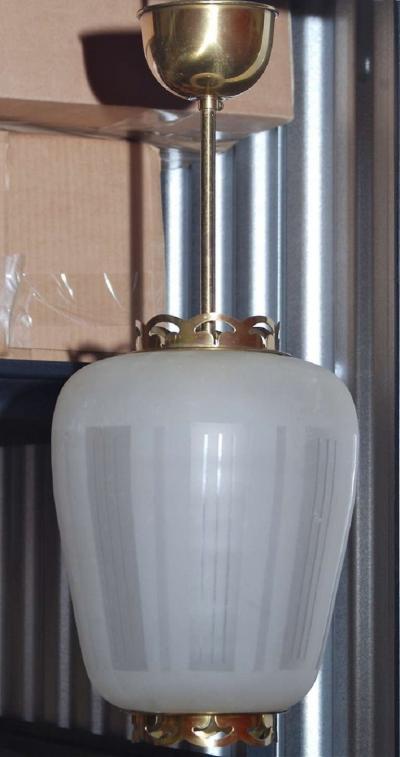  Orrefors Pendant Attributed to Orrefors