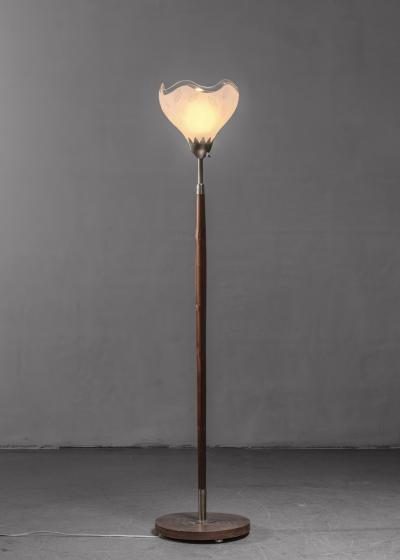  Orrefors Scandinavian Modern floor lamp