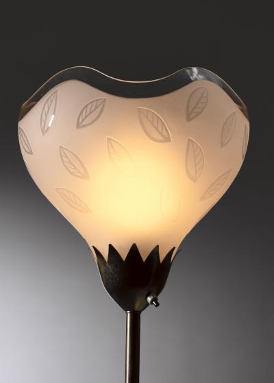  Orrefors Scandinavian Modern floor lamp