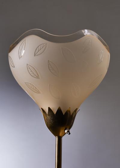  Orrefors Scandinavian Modern floor lamp