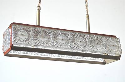  Orrefors Scandinavian Pendant Orrefors attr 2 Available