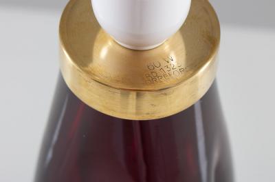  Orrefors Swedish Midcentury Table Lamps by Carl Fagerlund for Orrefors