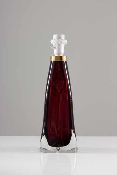  Orrefors Swedish Midcentury Table Lamps by Carl Fagerlund for Orrefors