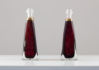  Orrefors Swedish Midcentury Table Lamps by Carl Fagerlund for Orrefors