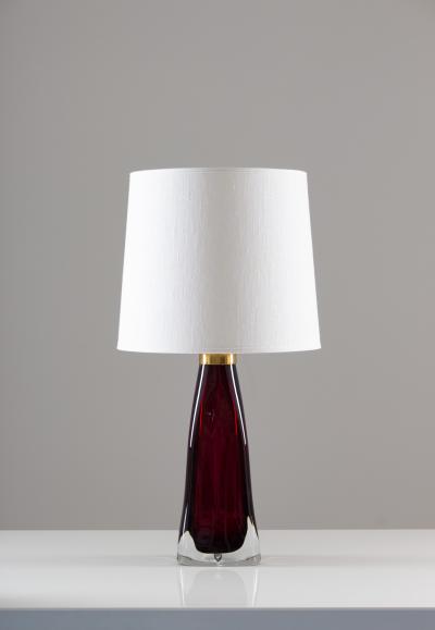  Orrefors Swedish Midcentury Table Lamps by Carl Fagerlund for Orrefors