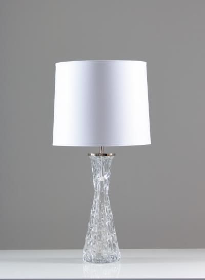  Orrefors Swedish Midcentury Table Lamps by Carl Fagerlund for Orrefors