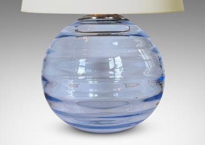  Orrefors Table Lamp Attributed to Edward Hald for Orrefors