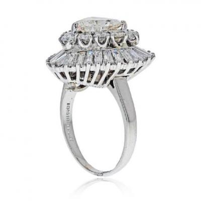  Oscar Heyman Brothers OSCAR HEYMAN 1 82 CARAT TRILLIAN DIAMOND J SI2 GIA RING