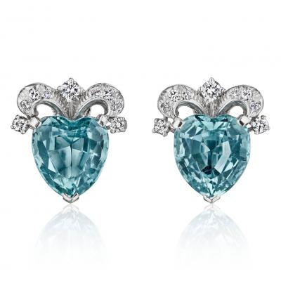  Oscar Heyman Brothers Oscar Heyman Mid Century Aquamarine Suite