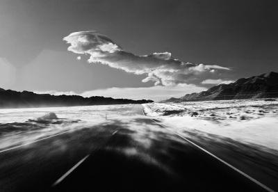  Osceola Refetoff Windblown Sand Infrared Exposure Highway 136 North of Keeler