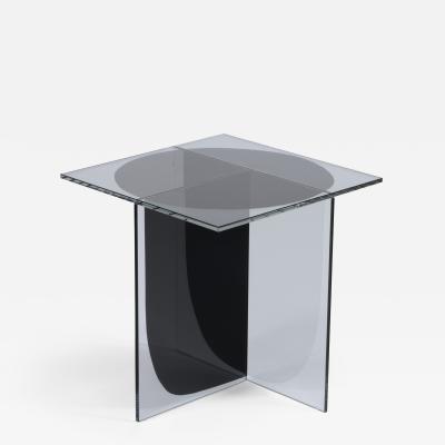  Oskar Peet Sophie Mensen Glass Bipolar Coffee Table by OS And OOS