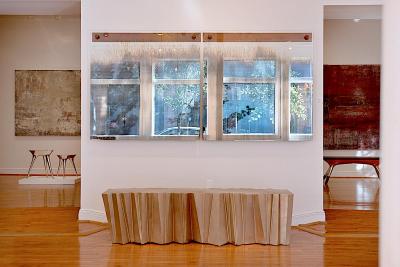  Outcaststudios Cleaving Bronze Bench