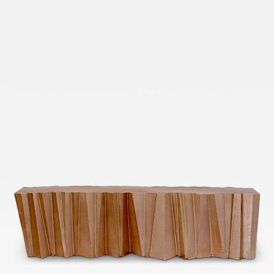 Outcaststudios Cleaving Bronze Bench