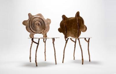  Outcaststudios Rippled Rorschach Chair