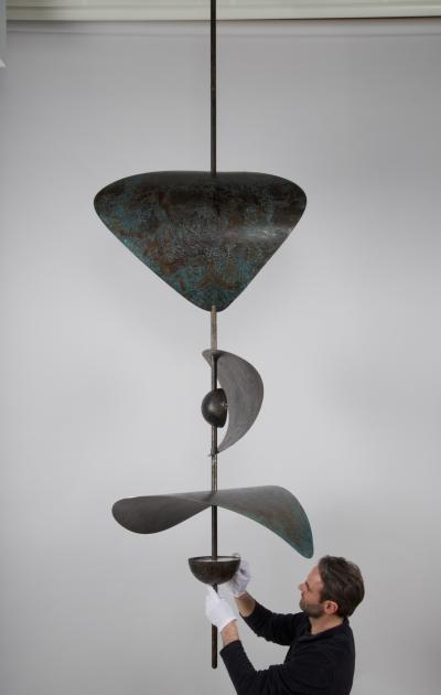 Ovature Studios Bonnie Config 1 Contemporary Large LED Sculptural Chandelier