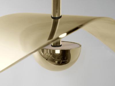  Ovature Studios Bonnie Contemporary LED Small Pendant Solid Brass or Nickel Handmade Finished