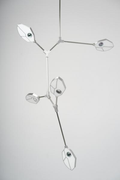  Ovature Studios Joni Small Config 1 Contemporary LED Chandelier