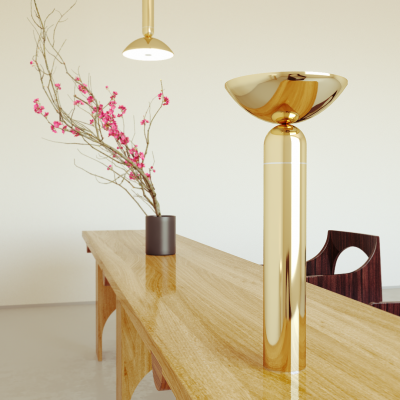  Ovature Studios Rone Table Contemporary LED Lamp
