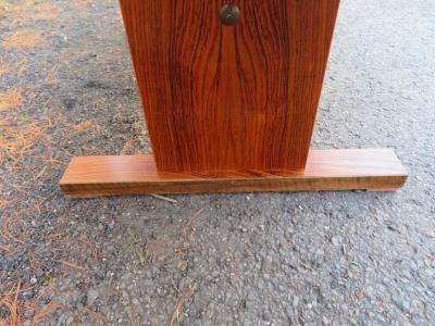  Ox Art 1970s Ox Art Danish Rosewood Tile Drop Leaf Dining Table Midcentury